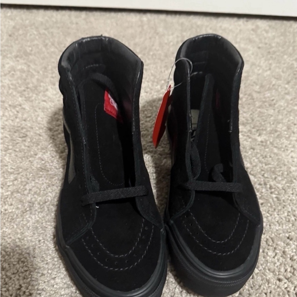 Vans All Black Sk8 Highs Women’s 5.5 new